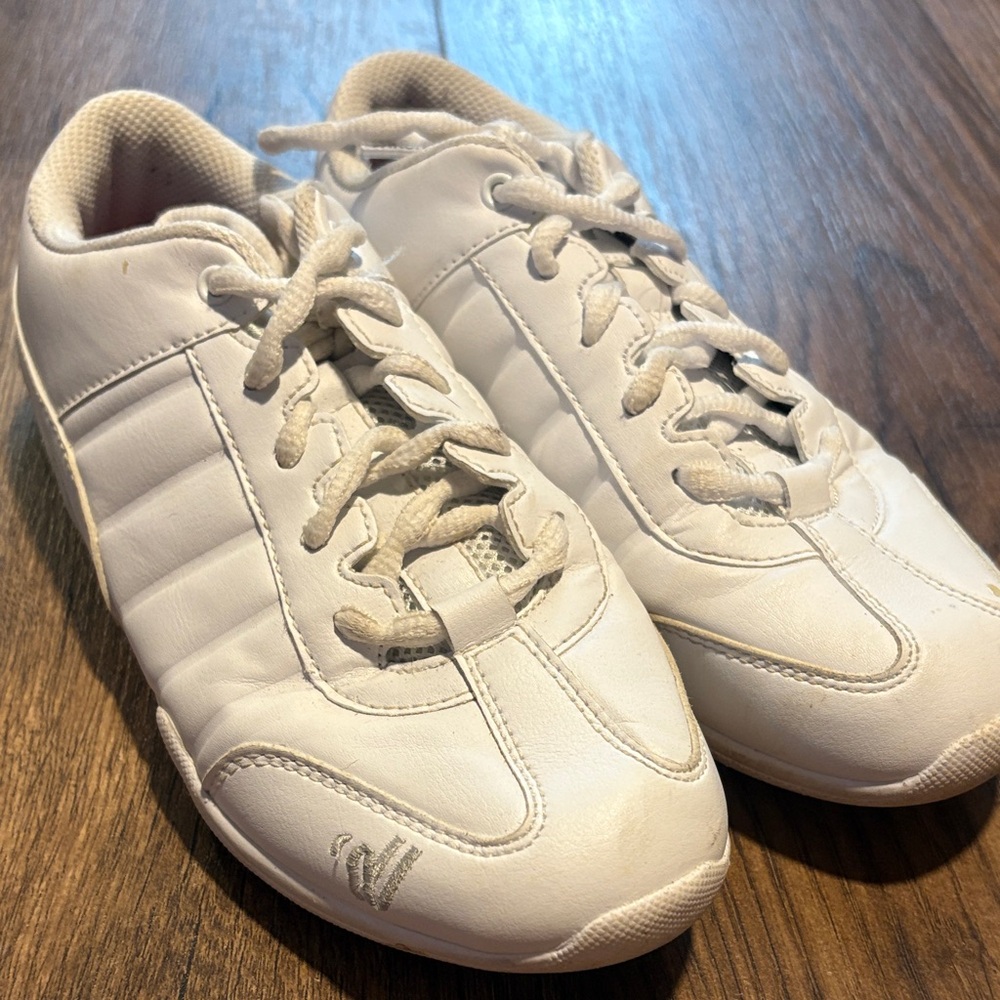 Varsity White Athletic Shoes